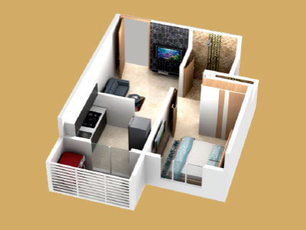 1BHK 288